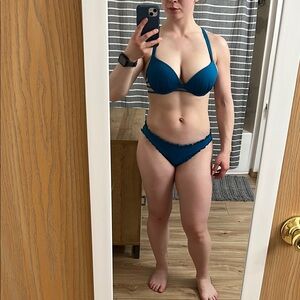 Shade & Shore Teal Bikini Set